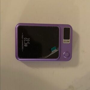 Fast Charging Purple Charger